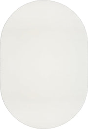 Lino Aqua 37 Creme Oval