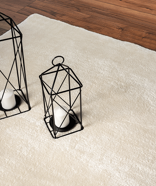 Lino Aqua 37 Beige Quadratisch