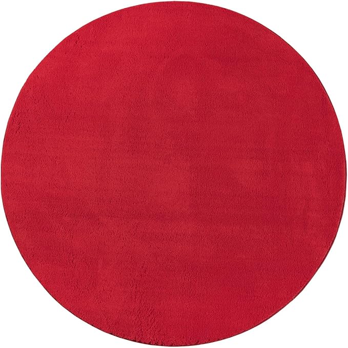 Lino Aqua 37 Rot Rund
