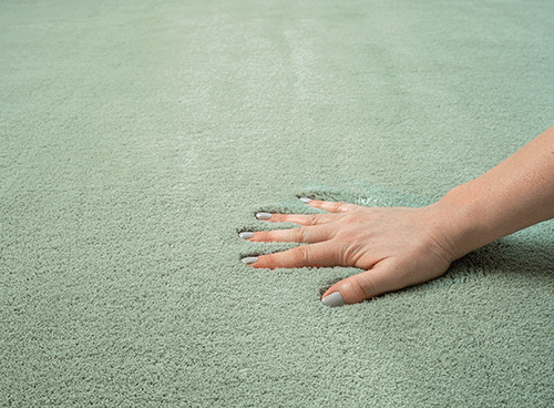 Lino Aqua 37 Grün Rund