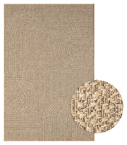 Lina 5006 Natur Rund