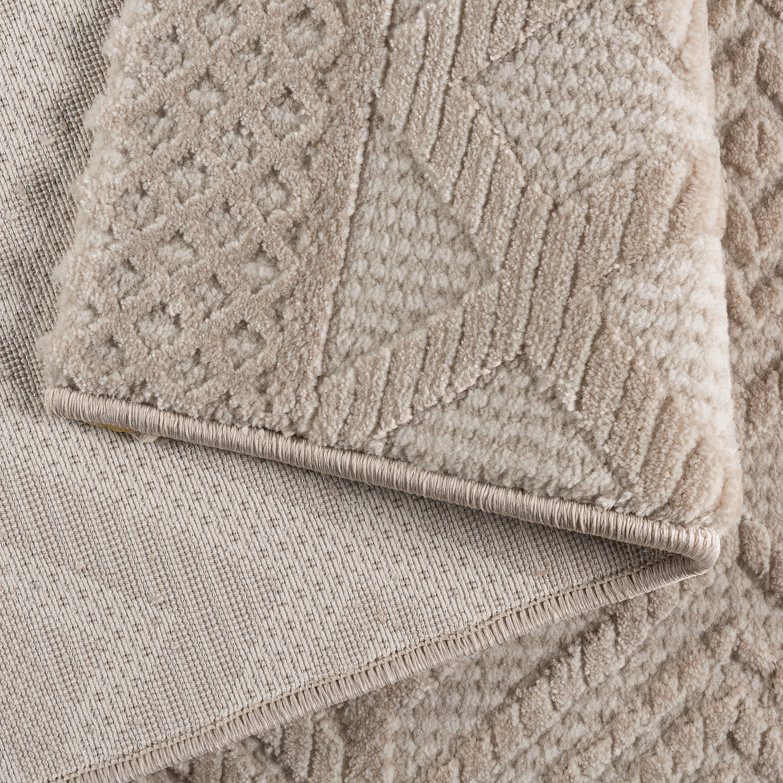 kurzflorteppich-nirvana-6100-beige-detail